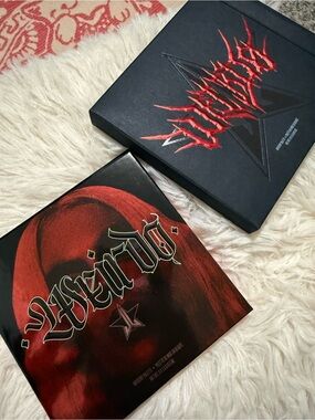 Jeffree Star Red and Black Dual Eyeshadow Palettes